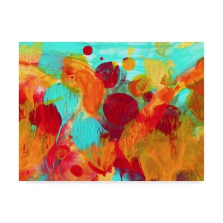 Amy Vangsgard 'Colorful Under The Sea Abstract' Canvas Art,14x19